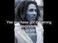 Bob Marley Stiff Necked Fools With Lyrics