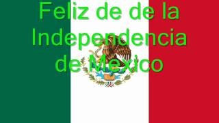Feliz dia de la Independencia de Mexico