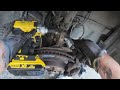 toyota corolla cv joint change vvti clicking sound