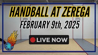 Handball at ZEREGA February 9th, 2025 LIVE! | 🔴🎥