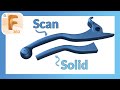 Reverse Engineer Workflows in #fusion360  Part 1 | How To Work Use Mesh Section Sketches