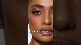 Cranberry Trend Holiday Makeup