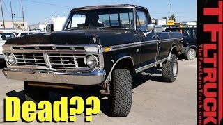 1974 Ford F250 Highboy Died: Rusty Boy Project Truck Ep.2