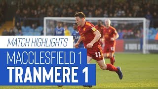 Match Highlights | Macclesfield Town v Tranmere Rovers - Sky Bet League Two