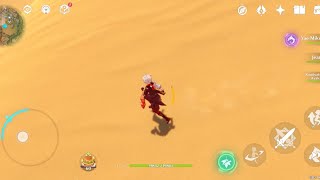 Genshin Sand Physics After Update  | Mobile sand Physics | Genshin Impact