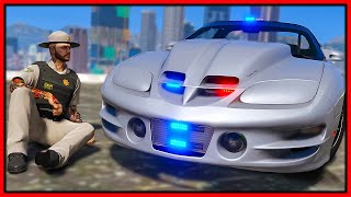 Indestructible Cop Car Stops Every Criminal in GTA 5 RP