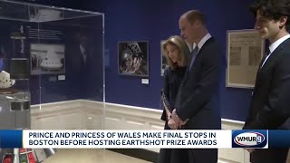 Prince William visits John F. Kennedy Presidential Library and Museum