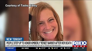 Woman killed by Amtrak train identified as local business donates funeral flowers