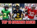 Top 10 RUNNING BACKS In The 2024 NFL Draft | Mid-Season Rankings