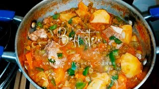 HOW TO MAKE DELICIOUS AND SIMPLE BEEF STEW||BEEF STEW #beefstewrecipe #beef #beefrecipe #stew