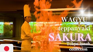 Wagyu teppanyaki【SAKURA】Tokyo wagyu beef Hilton ODAIBA 和牛 鉄板焼き 日本料理【さくら】ヒルトン東京　お台場