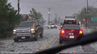 Drivers Caught In Large Destructive Hail Storm - Holly. CO - 5/21/2020