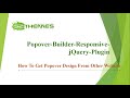 How To Get Popover Design From Any Website-Popover Builder Responsive jQuery Plugin