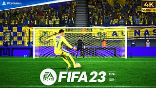 FIFA 23 - Al Nassr vs. PSG Penalty Shootout (Ronaldo vs. Messi) Gameplay | PS5™ [4K60]
