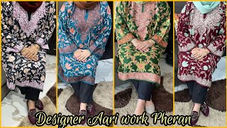 Beautiful Designer Jama Aari work Pheran 🍁❄️😍|| Full hand embroidery work pherans 2023