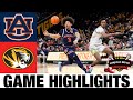 #13 Auburn vs Missouri Highlights | NCAA Men's Basketball | 2024 College Basketball