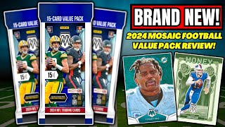 *ARE THESE $20 PACKS WORTH IT?!🤔 OPENING A FULL BOX OF 2024 MOSAIC FOOTBALL VALUE PACKS!🏈