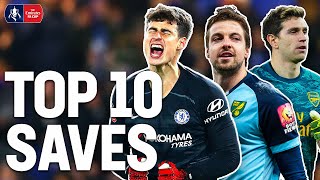 TOP 10 SAVES FROM 2019/20 SEASON 🧤 Kepa, Krul, Martinez | Emirates FA Cup 19/20