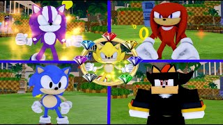Sonic Legend - All 7 Chaos Emeralds Locations + Super Sonic & New Characters