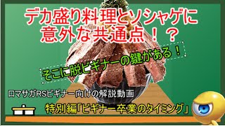 【ロマサガRS初心者向け講座】特別編「ビギナー卒業のタイミング」