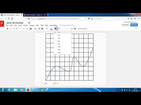 Plotting a graph and adding Braille labels Plotting a graph and adding Braille labels