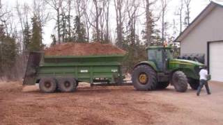 hard manure and liquid manure spreading