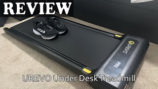 UREVO Under Desk Treadmill - Demo  \u0026 Review