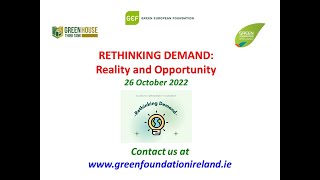 CLAIRE DOWNEY, Rethinking Demand, Oct 2022