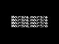 LSD - Mountains (lyrics) ft. Sia, Diplo, Labrinth