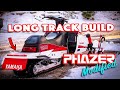 How To Long Track a Yamaha Phazer DIY Mod Sled Tunnel & Rail Extensions