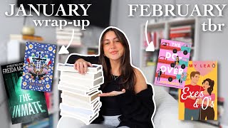 my January wrap-up + February tbr (hopefully) 📖