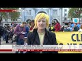 BBC News Live (with Clare Farrell) Marble Arch - Extinction Rebellion - Apr25th