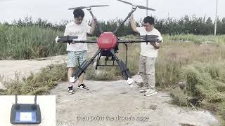 How to Calibrate the compass of the cleaning drone