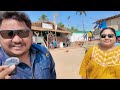 goa anjuna beach february 2024 situation update anjuna market shopping flea market goa vlog