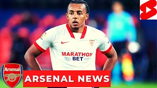 Latest Arsenal Transfer news | Jules Kounde on Arsenal's shortlist #arsenal #shorts
