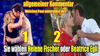 Wen wird Florian Silbereisen heiraten? Wählen Sie Helene Fischer oder Beatrice Egli.