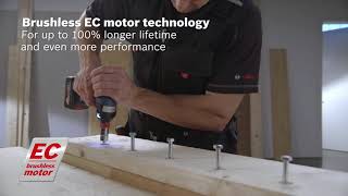 Impact driver | Cordless Screwdriver | Bosch GDX 18 V-EC \u0026 GDX 14,4 V-EC