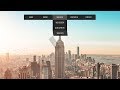 Animated dropdown menu hover effect | Dropdown menu with css animation