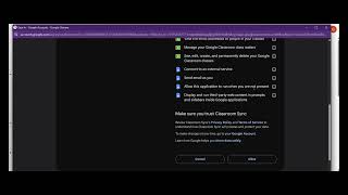 Classroom Sync Authorization and End-to-End Demo