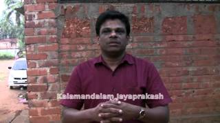 Kalamandalam Jayaprakash on MUDRAPEDIA