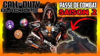 BLACK OPS 6 : TOUTES LES RÉCOMPENSES DU PASS DE COMBAT SAISON 2