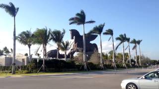 Gulfstream Park Horse Racing and Casino - VIDEO TOUR (Hallandale Beach, Florida)