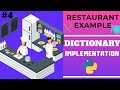 Dictionaries in Python - Restaurant Example | Complete Python Tutorial for Beginners
