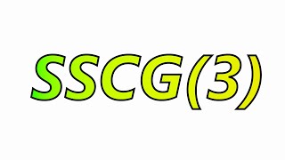 SSCG(3)
