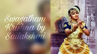 Swagatham Krishna dance performance by Sailakshmi Ravikumar