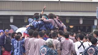 天皇陛下即位礼祭 下半田地区 MAH08919銀座本町2 若衆