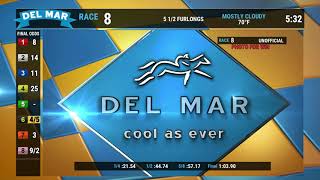 Microrithms wins race 8 at del Mar 08/02/20