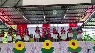 การเเสดงของระดับชั้นประถมศึกษาปีที่ 4 | Chinese Dance | งานพิธีมอบวุฒิบัตรบัณฑิตน้อย 2562