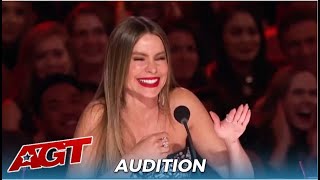 SASSY Sofia Vergara Pulls Out Her SPICY Side Learns How To Use The RED BUZZER!