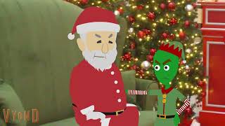 Oscar Misbehaves While Sitting on Santa's Lap / Grounded A Vyond Video